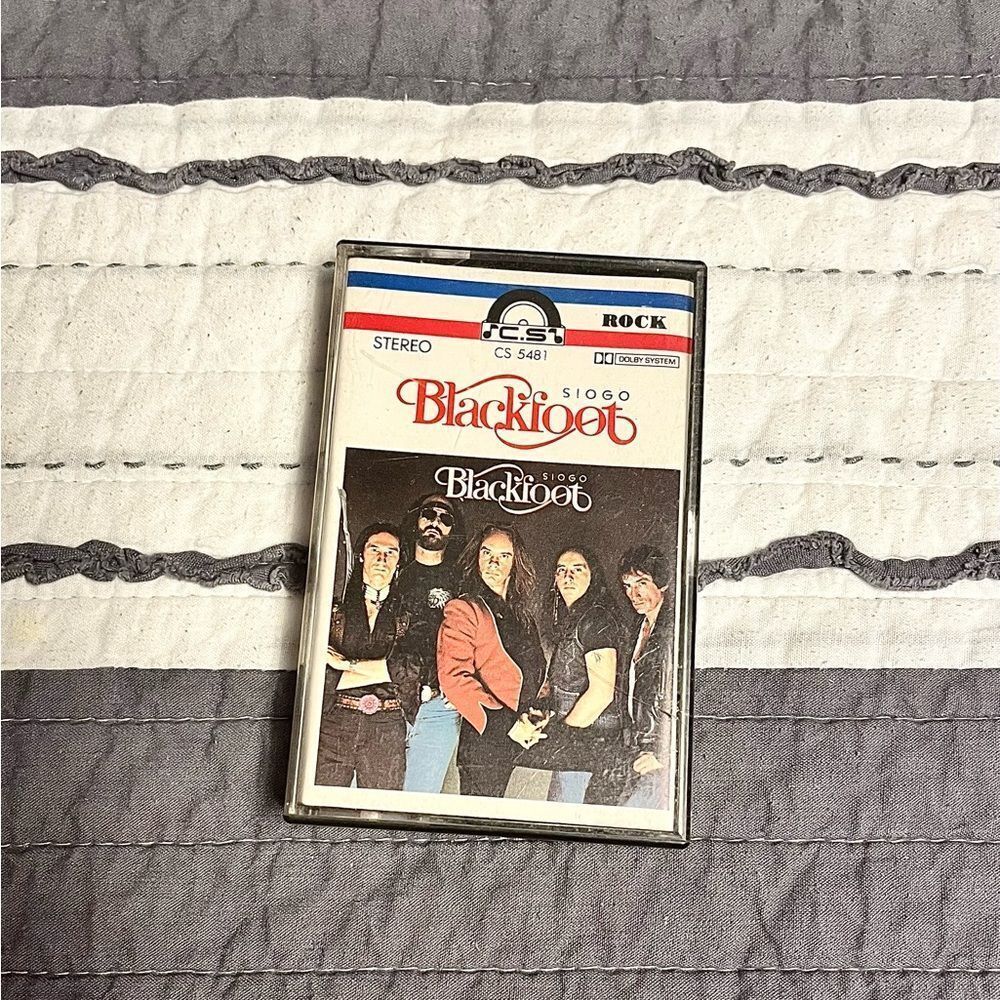 Blackfoot Rock Cassette Tape
